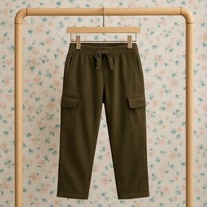 Jumping Beans Brown Cargo Pants Elastic Waist